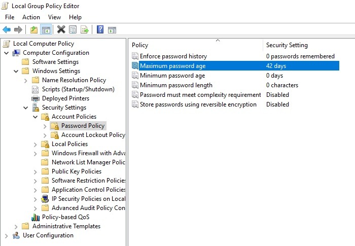 Windows Home Vs Pro Group Policy Password Policy