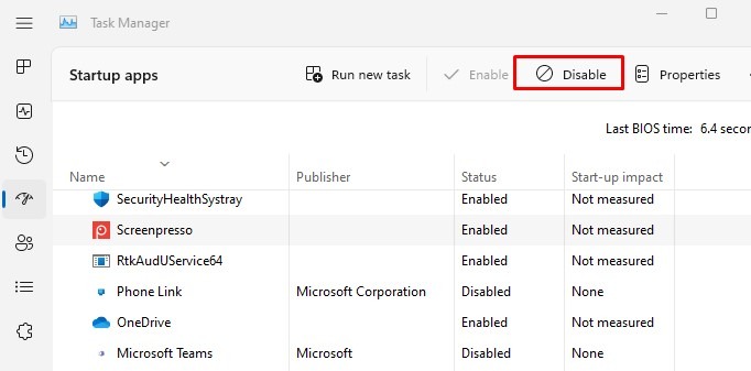 Windows Updates Error 0x80073701 Task Manager