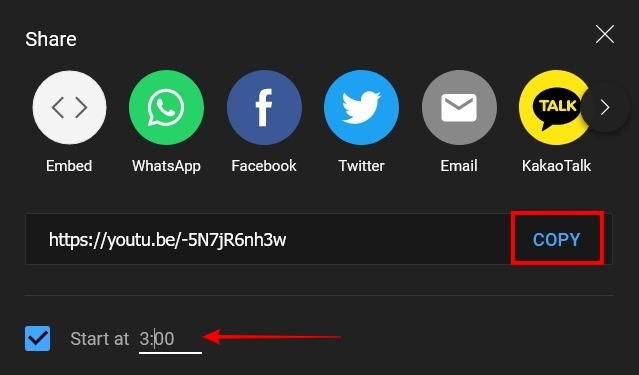 Add Video Word Start From Time