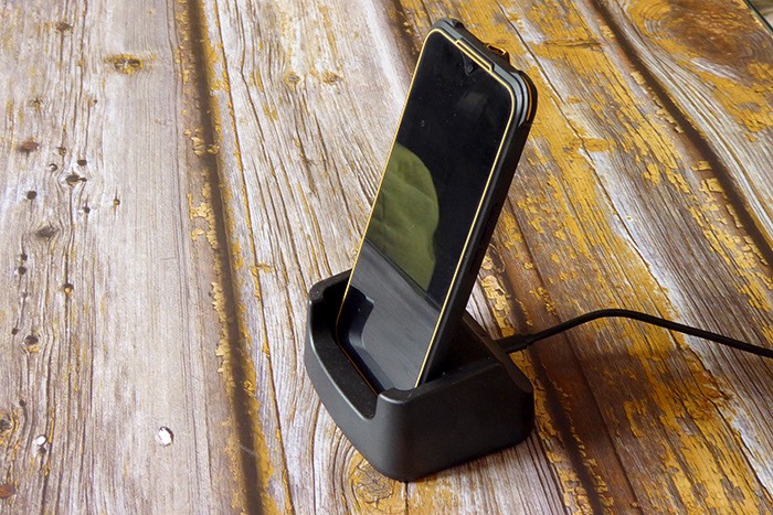 Agm Glory G1s Phone In Dock