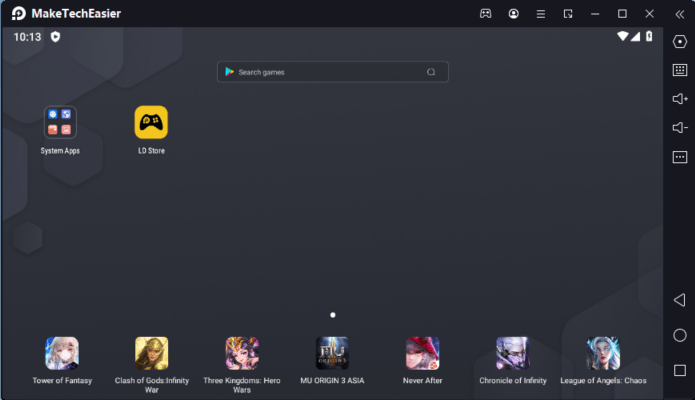 Android Apps In Windows Ldplayer Home Screen