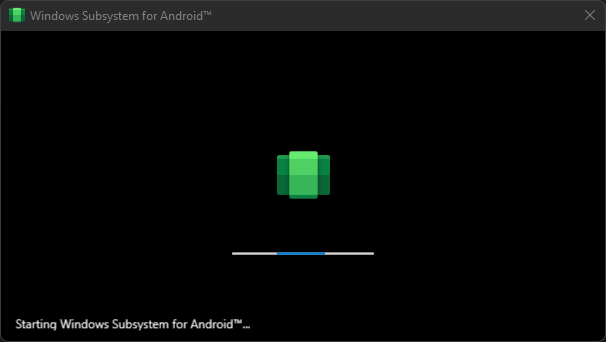 Android Apps In Windows Wsa Loading