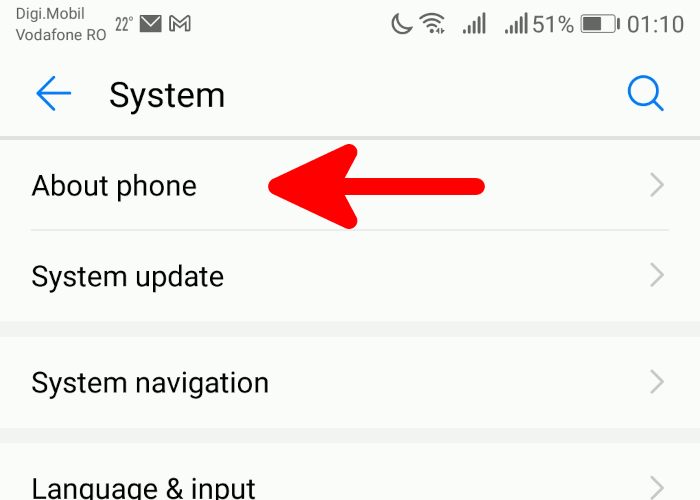 Androidcast Aboutphone