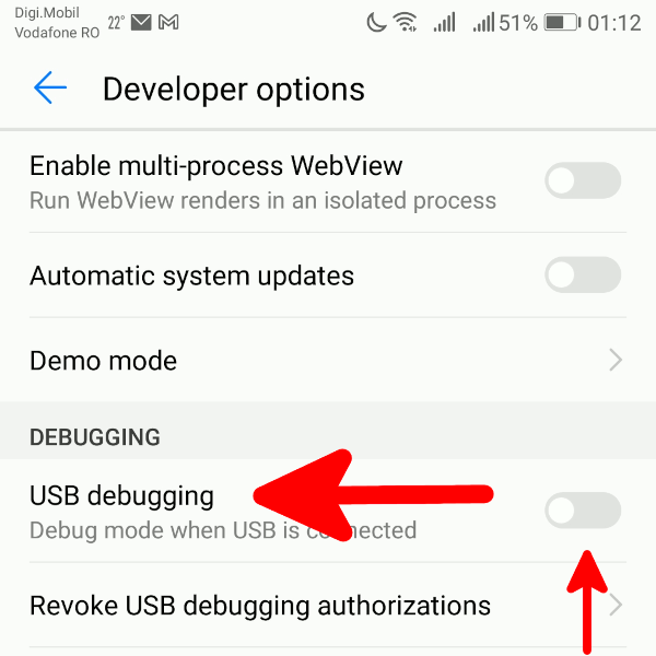 Androidcast Usbdebugging
