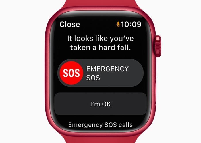 Apple Watch Fall Detection Sos