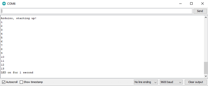 Arduino Ide Serial Monitor Complex Blink