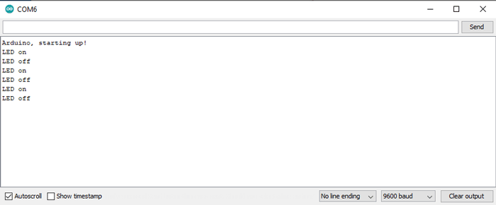 Arduino Ide Serial Monitor Output