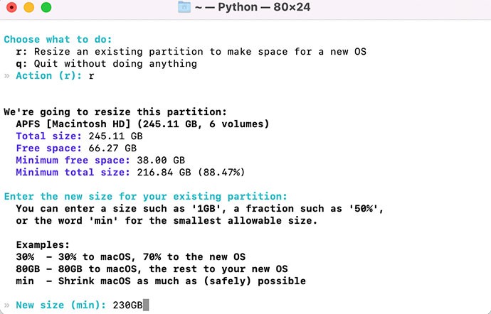 Asahi Input Partition Size