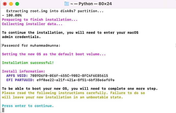 Asahi Read Instructions