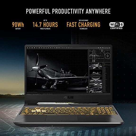 Asus Tuf Gaming Laptop Features