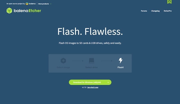 Batocera Etcher Download 1