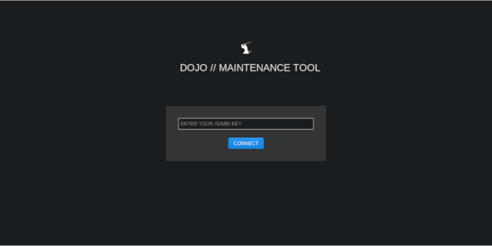 Bitcoin Dojo Install 20 Maintenance Tool Login
