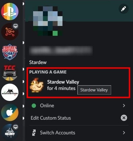 Change Discord Status Pc Auto Playing Status