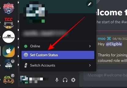 Change Discord Status Pc Custom Option