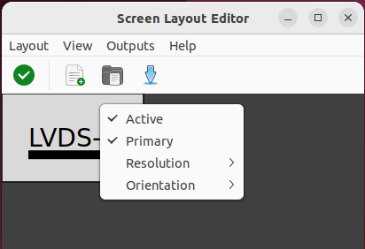 Change Resolution Ubuntu 13 Arandr Output Menu