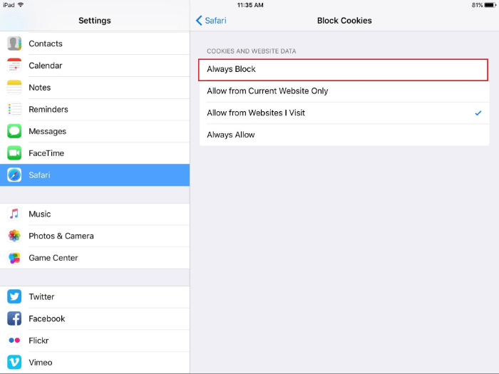 Click On Always Block