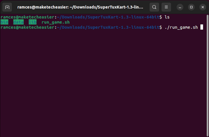 Create Desktop File Linux 03 Run Program Terminal