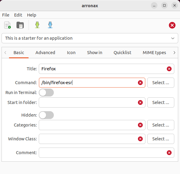 Create Desktop File Linux 16 Arronax Sample Program