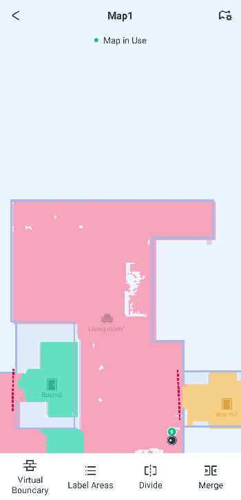 Deebot T10 App Mapping