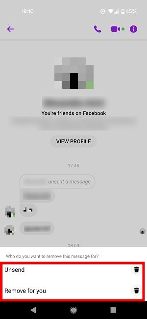 Delete Facebook Messages Mobile Quick Delete Options