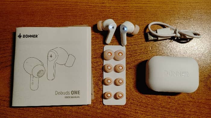Donner Dobuds Wireless Earbuds Review Box