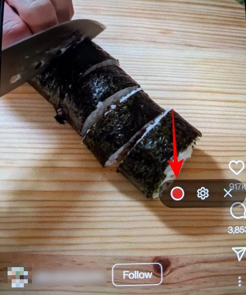 Download Instagram Reels Start Recording