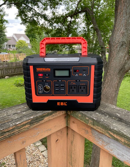Ebl Mp1000 Portable Power Station Camping