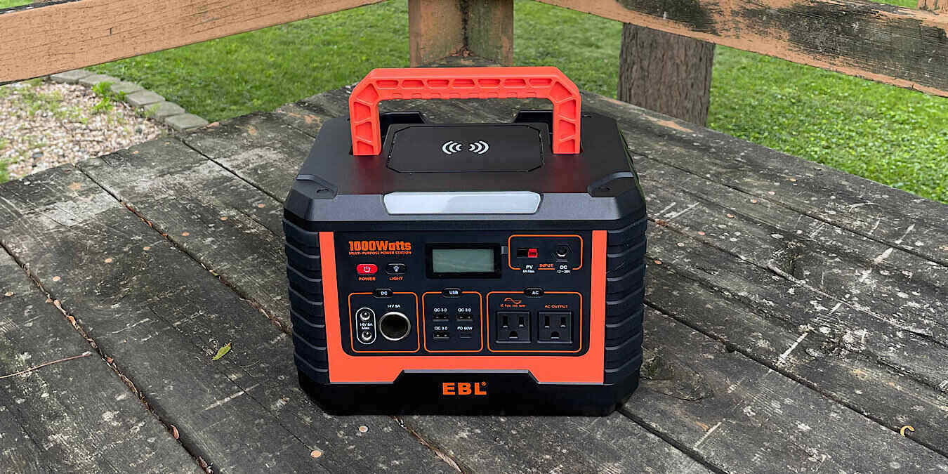 EBL Portable Power Station Voyager 1000 Review