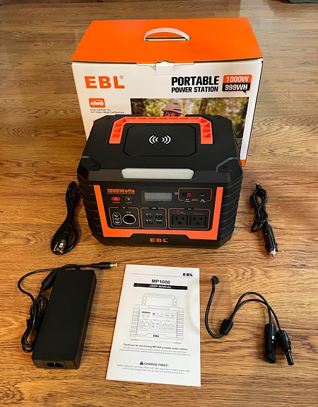 Ebl Mp1000 Portable Power Station Unboxed