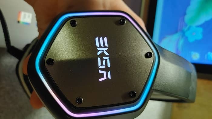 Eksa E1000 Gaming Headset Review Lights