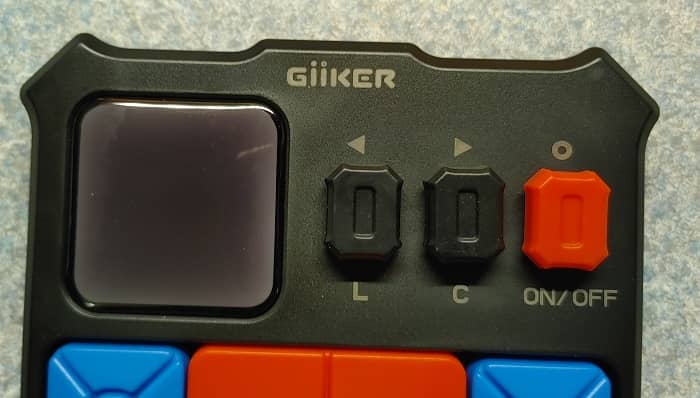 Giiker Super Slide Review Buttons
