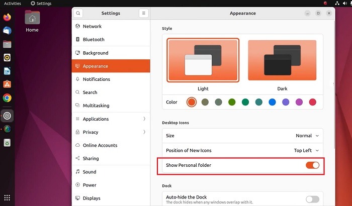 Hide Desktop Icons In Ubuntu Personal