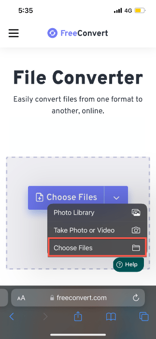 How To Change File Extension On Iphone Freeconvert Open File