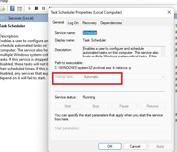 How To Fix Task Scheduler Not Working In Windows Services Task Automatic