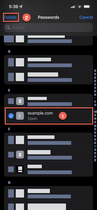 How To Make Mobile Safari Save Your Passwords On Ios Select And Delete