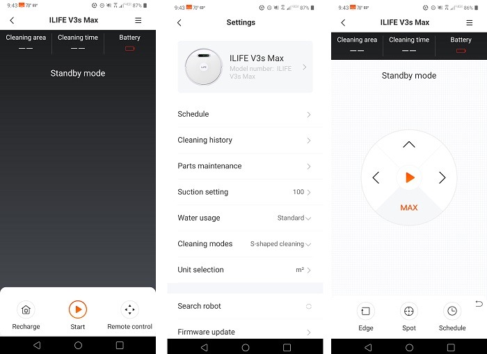 Ilife V3s Max Robot Vacuum Review App