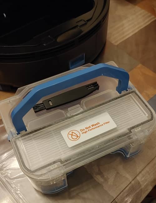 Ilife V3s Max Robot Vacuum Review Handle