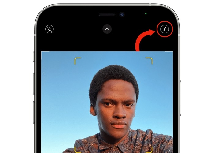Iphone Focal Length Icon