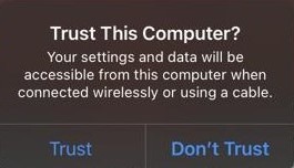 Itunes Trust This Computer 1
