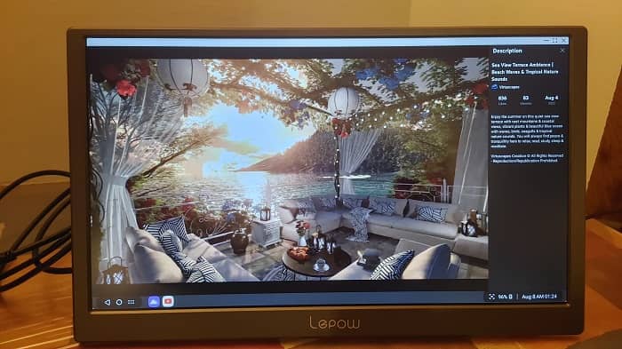 Lepow C2 Portable Monitor Review Youtube