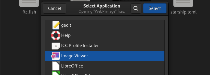 Linuxwebp Imageviewer