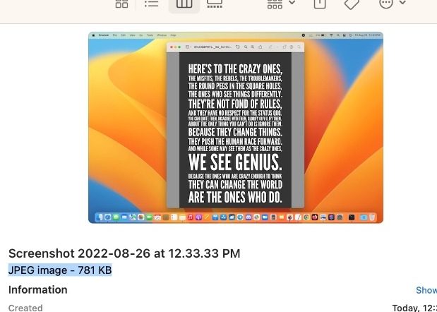 Change Screenshot Format Macos Format Mac Jpeg Image Proof