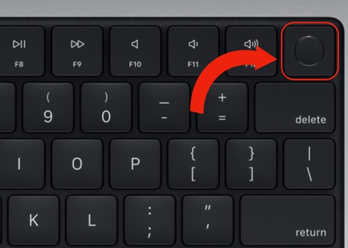 Monterey Power Button 3