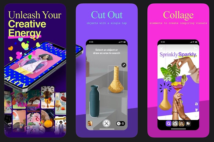 Pinterest Shuffles Remove Background Cut Out Collage