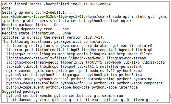 Searxng Install 07 Install Dependencies
