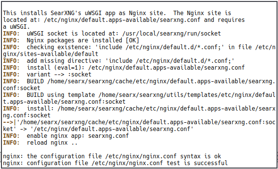 Searxng Install 12 Search Engine Running