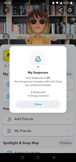 Snapchat Score View Your Own