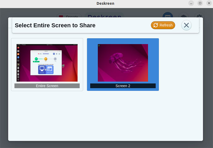 Tablet As Monitor Linux Share Entire Screen