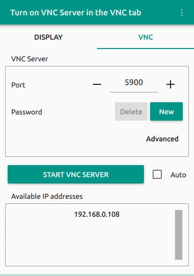 Tablet As Monitor Linux Start Vnc