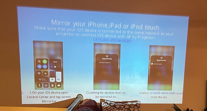 Vankyo 495w Projector Ios Cast